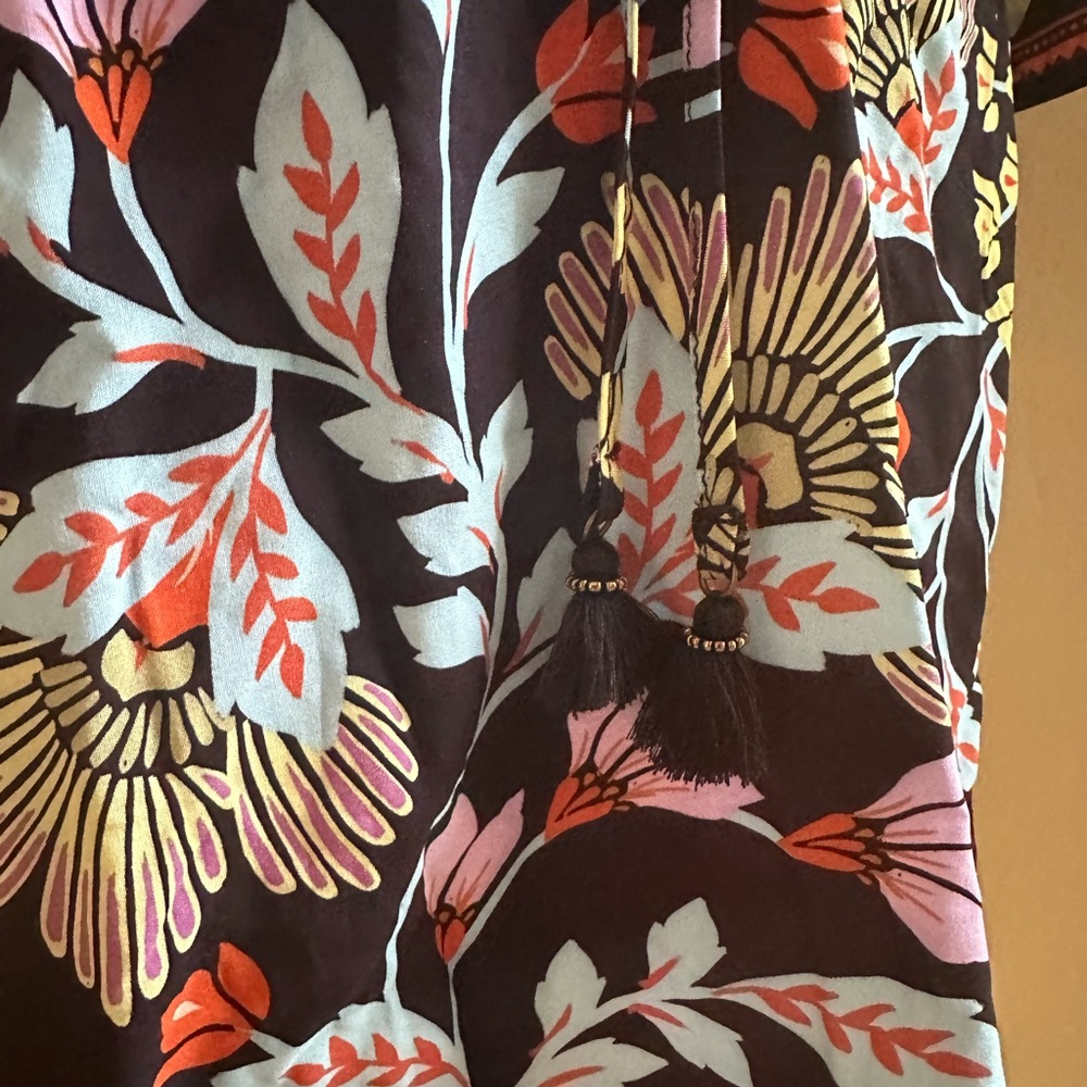 FARM Rio Black Floral Mini Dress - Picture 8 of 12